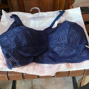 Sets of two Nautical lace bralette